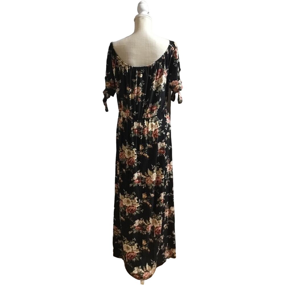 Vibe Sportswear Floral Print Maxi Dress - Picture 4 of 6